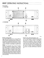 Preview for 4 page of Yamaha P1150 Operating Manual