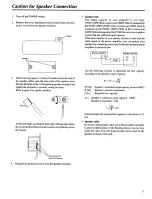 Предварительный просмотр 7 страницы Yamaha P1500 Owner'S Manual