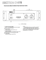 Preview for 4 page of Yamaha P2100 Operating Manual