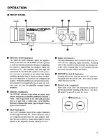 Предварительный просмотр 4 страницы Yamaha P2160 Operation Manual