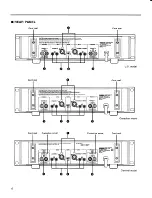 Предварительный просмотр 5 страницы Yamaha P2160 Operation Manual