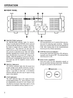 Предварительный просмотр 4 страницы Yamaha P2350 Operation Manual