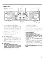 Предварительный просмотр 5 страницы Yamaha P2350 Operation Manual