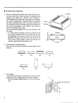 Предварительный просмотр 8 страницы Yamaha P2350 Operation Manual