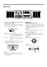 Preview for 7 page of Yamaha P2500S Owner'S Manual