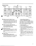 Предварительный просмотр 5 страницы Yamaha P2700 Operation Manual