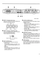 Предварительный просмотр 7 страницы Yamaha P4050 Operation Manual