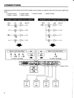 Предварительный просмотр 8 страницы Yamaha P4050 Operation Manual