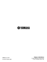 Предварительный просмотр 18 страницы Yamaha P4050 Operation Manual