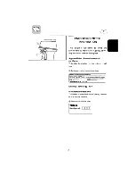 Preview for 11 page of Yamaha P60W Owner'S Manual