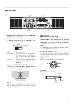 Предварительный просмотр 7 страницы Yamaha P7000S - Amplifier Owner'S Manual