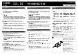 Preview for 1 page of Yamaha PA-130B Quick Start Manual