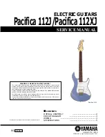 Yamaha Pacifica 112J Service Manual preview