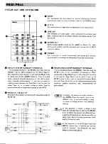 Предварительный просмотр 2 страницы Yamaha PB44 Owner'S Manual