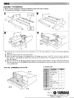 Предварительный просмотр 4 страницы Yamaha PB44 Owner'S Manual