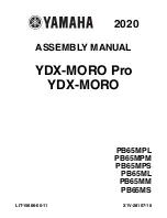 Preview for 1 page of Yamaha PB65ML Assembly Manual