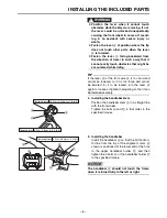 Preview for 8 page of Yamaha PB65ML Assembly Manual