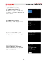 Preview for 2 page of Yamaha PBX Series Service Information