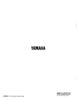 Preview for 11 page of Yamaha PC1602 Operating Manual