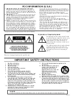 Предварительный просмотр 2 страницы Yamaha PC2001N (German) Eigentümer-Handbuch