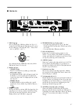 Предварительный просмотр 7 страницы Yamaha PC2001N (German) Eigentümer-Handbuch