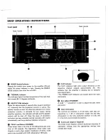 Preview for 4 page of Yamaha PC2002 Operating Manual