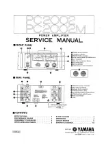 Предварительный просмотр 1 страницы Yamaha PC2002 Service Manual