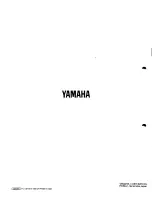 Preview for 15 page of Yamaha PC2602 Operating Manual