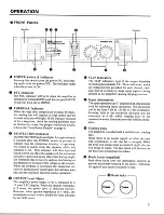 Предварительный просмотр 5 страницы Yamaha PC3000A Operation Manual