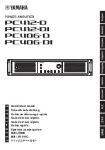 Preview for 1 page of Yamaha PC412-D Quick Start Manual