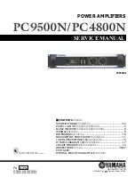 Yamaha PC4800N Service Manual preview