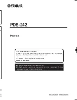 Предварительный просмотр 50 страницы Yamaha PDM-4210 User Manual