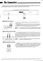 Предварительный просмотр 38 страницы Yamaha PDP-100 Owner'S Manual