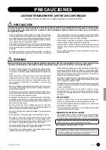 Preview for 3 page of Yamaha PDP-101 (Spanish) Manual De Instrucciones