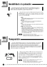 Preview for 18 page of Yamaha PDP-101 (Spanish) Manual De Instrucciones