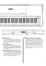 Предварительный просмотр 7 страницы Yamaha PDP-300 Owner'S Manual