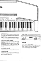 Preview for 7 page of Yamaha PDP-500 Owner'S Manual