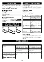 Preview for 4 page of Yamaha PDX 30 - Portable Speakers With Digital Player Dock Owner'S Manual