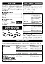 Preview for 10 page of Yamaha PDX 30 - Portable Speakers With Digital Player Dock Owner'S Manual