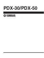 Preview for 34 page of Yamaha PDX 30 - Portable Speakers With Digital Player Dock Service Manual