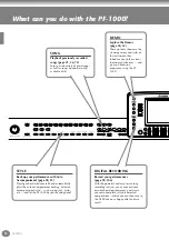 Предварительный просмотр 14 страницы Yamaha PF-1000 Owner'S Manual