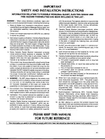 Preview for 13 page of Yamaha PF-1500 Operating Manual