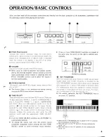 Preview for 5 page of Yamaha PF15 Owner'S Manual