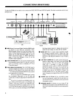 Предварительный просмотр 6 страницы Yamaha PF2000 Operating Manual