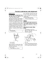 Preview for 59 page of Yamaha Phazer PZ50GTY Owner'S Manual