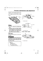 Предварительный просмотр 77 страницы Yamaha Phazer Owner'S Manual