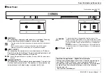 Предварительный просмотр 11 страницы Yamaha Piaggero NP-32 Owner'S Manual