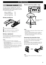 Preview for 5 page of Yamaha Piano Craft RX-E600 Owner'S Manual