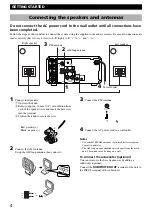 Preview for 6 page of Yamaha Piano Craft RX-E600 Owner'S Manual