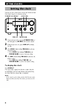 Preview for 8 page of Yamaha Piano Craft RX-E600 Owner'S Manual